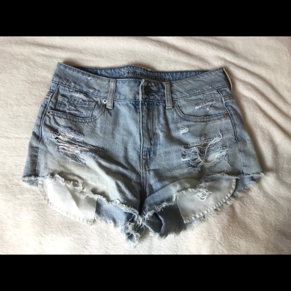 American eagle jean shorts